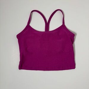 Beyond Yoga Magenta Cropped Tank M